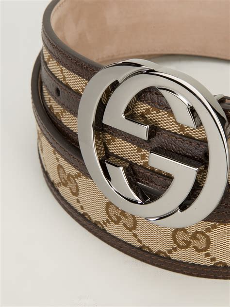 white and brown gucci belt|Gucci brown belt men.